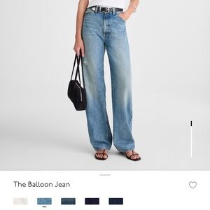 Madewell balloon Jean
